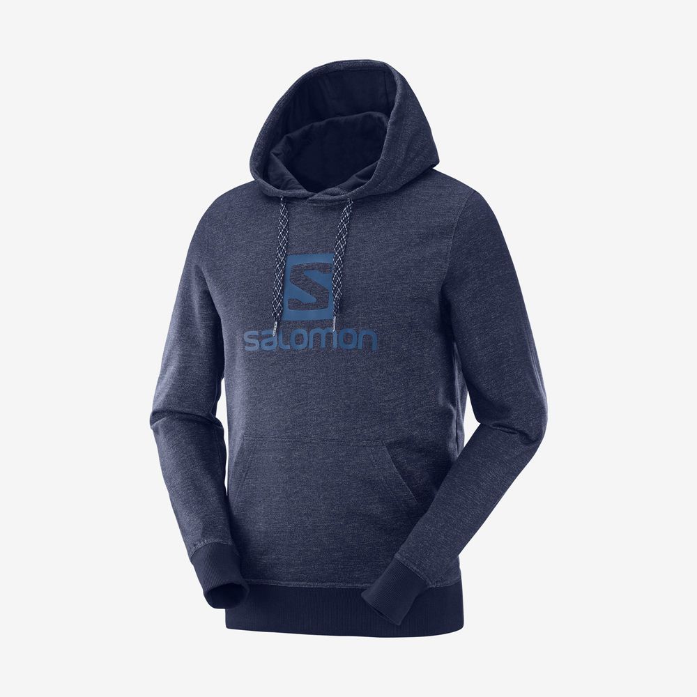 Capa Intermedia Salomon Hombre Azul Marino - Salomon Argentina SHIFT HOODIE M,502918-XRT